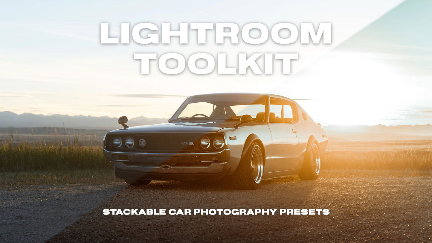 The Car Creative Lightroom Toolkit V1